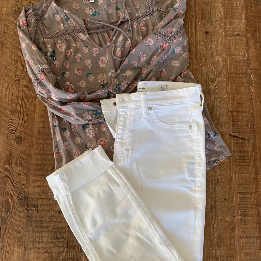 Lucky Brand Bridgette Crop skinny jeans